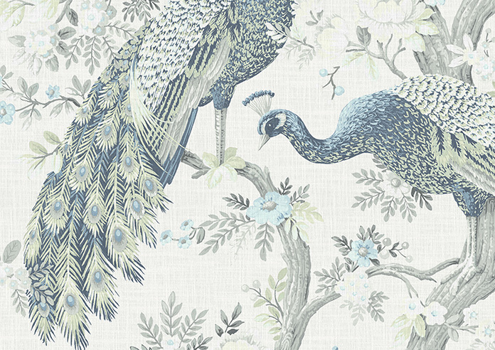 Laura Ashley Belvedere, Midnight - Twist&Fit Roman Blind - Image 8